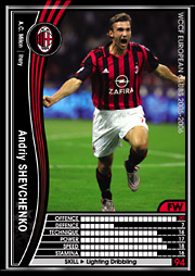 アンドリー・シェフチェンコ | WCCF カードデータ詳細