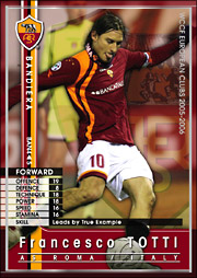 フランチェスコ・トッティ | WCCF カードデータ詳細