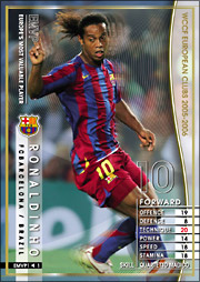 WCCF カード イブラ ロナウド ロナウジーニョ イニエスタ シャビ エトー