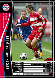 ミロスラフ・クローゼ | WCCF カードデータ詳細