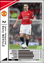 ガリー・ネビル | WCCF カードデータ詳細