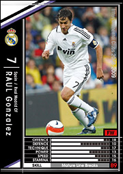 ラウール・ゴンサレスROOKIEカード！ ラウール・ゴンザレス | WCCF カードデータ詳細