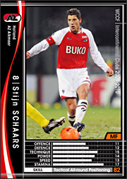 スタイン・スハールス WCCF カードデータ詳細