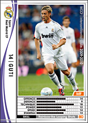 グティ | WCCF カードデータ詳細