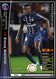 その他 wccf ブレーズ・マテュイディ | WCCF カードデータ詳細