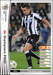 ジャンピエロ・ピンツィ WCCF カードデータ詳細