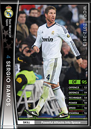 セルヒオ・ラモス | WCCF カードデータ詳細