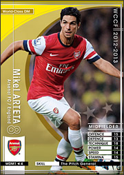 ミケル・アルテタ | WCCF カードデータ詳細