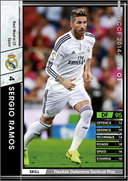 セルヒオ・ラモス | WCCF カードデータ詳細