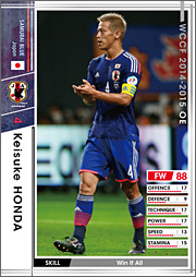 ケイスケ・ホンダ | WCCF カードデータ詳細