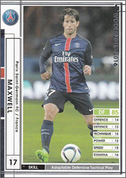 マクスウェル | WCCF カードデータ詳細