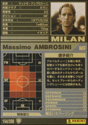 マッシモ・アンブロジーニ | WCCF カードデータ詳細