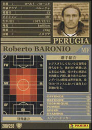 ロベルト・バローニオ WCCF カードデータ詳細