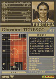 ジョヴァンニ・テデスコ | WCCF カードデータ詳細