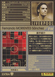 フェルナンド・モリエンテス | WCCF カードデータ詳細