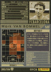 マルク・ファン・ボメル | WCCF カードデータ詳細