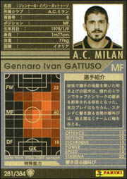 ジェンナーロ・イバン・ガットゥーゾ | WCCF カードデータ詳細