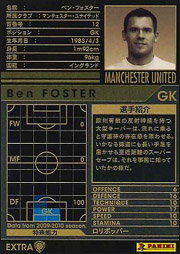 wccf      EX      フォスター ベン・フォスター | WCCF カードデータ詳細