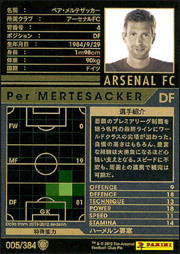 ペア・メルテザッカー | WCCF カードデータ詳細