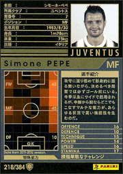 シモーネ・ペペ | WCCF カードデータ詳細