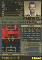アントニオ・カッサーノ | WCCF カードデータ詳細