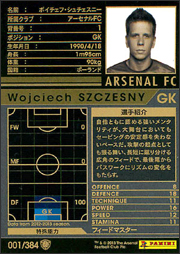 ボイチェフ・シュチェスニー | WCCF カードデータ詳細