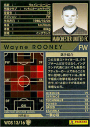 ウェイン・ルーニー | WCCF カードデータ詳細