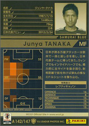 ジュンヤ・タナカ | WCCF カードデータ詳細