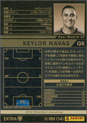 WCCF ケイラー・ナバス 14-15OE レアル・マドリード PSA8