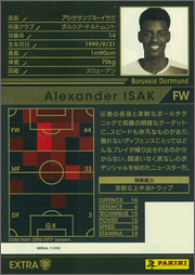 アレクサンデル・イサク | WCCF カードデータ詳細