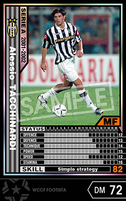 wccf    ロケテ⭐︎P28  タッキナルディ アレッシオ・タッキナルディ | FOOTISTAカードデータ詳細