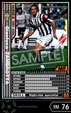 ジャンルカ・ザンブロッタ | FOOTISTAカードデータ詳細