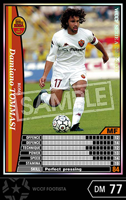 ダミアーノ・トンマージ FOOTISTAカードデータ詳細