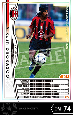 wccf footista ミラン ビカシュ・ドラソー | FOOTISTAカードデータ詳細