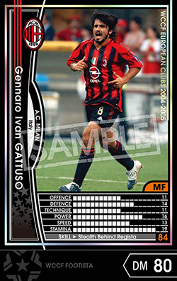 ジェンナーロ・ガットゥーゾ | FOOTISTAカードデータ詳細