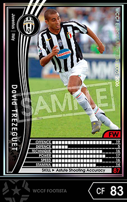 ダビド・トレゼゲ | FOOTISTAカードデータ詳細