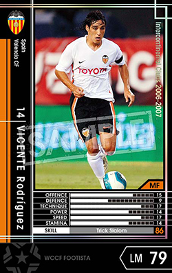 ビセンテ・ロドリゲス | FOOTISTAカードデータ詳細