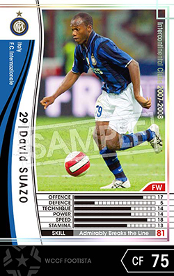 2002-03 Panini WCCF Serie A Legends Ivan Zamorano Inter