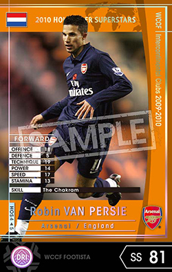 ファン・ペルシー　サインカード