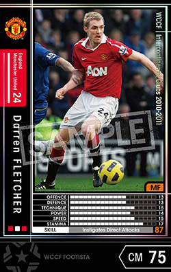 ダレン・フレッチャー | FOOTISTAカードデータ詳細