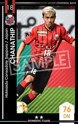 チャナティップ | FOOTISTAカードデータ詳細