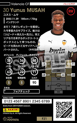 バレンシア 2023-24 ユニフォーム - ユニ11