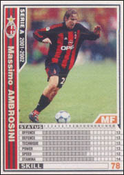 マッシモ・アンブロジーニ | WCCF カードデータ詳細